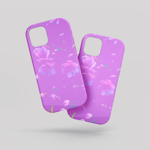 Funda Para iPhone 13 Flotando Azaleas Mauve Purple