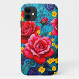 Funda Para iPhone 11 Flower