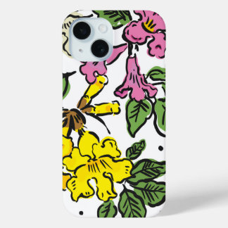 Funda Para iPhone 15  Flower case