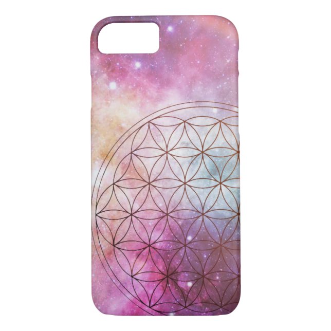 Funda De Case-Mate Para iPhone Flower of life (Reverso)