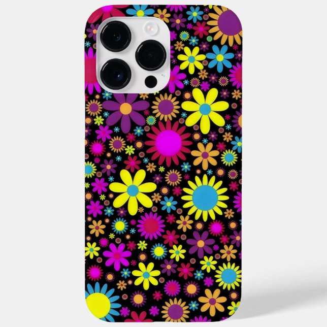 Funda De Case-Mate Para iPhone Flower Power (Reverso)