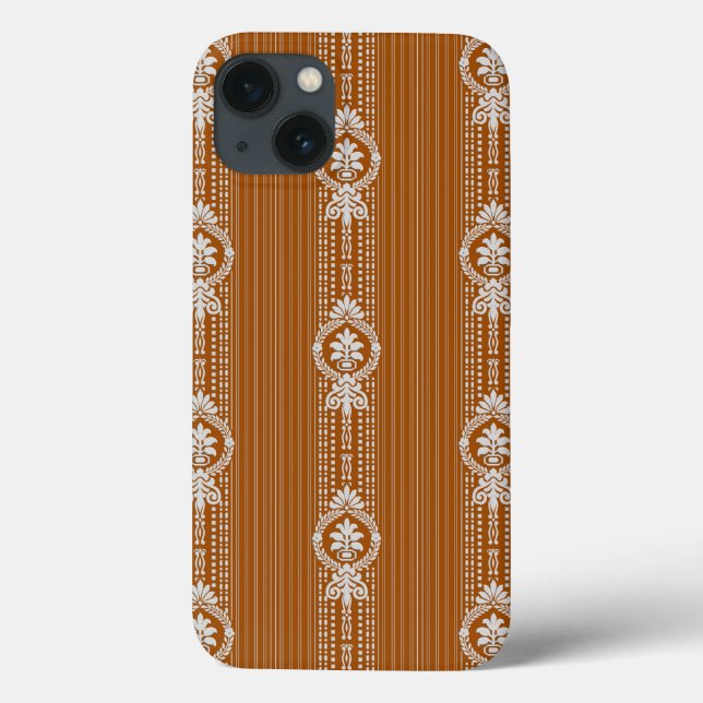 Funda De Case-Mate Para iPhone Flower with laurel wreath Case-Mate iPhone case (Reverso)