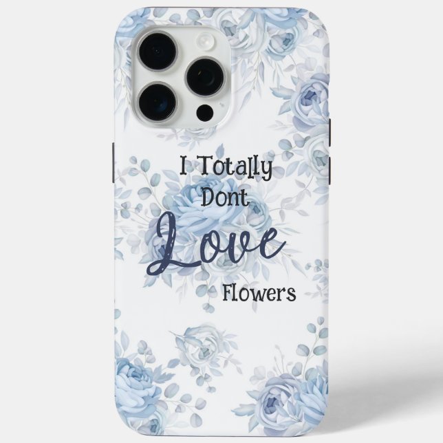 Funda De Case-Mate Para iPhone Flowers Phone Case (Reverso )