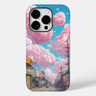 Funda Para iPhone 14 Pro De Case-Mate Fluffy Cotton Candy Sky