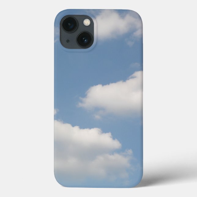 Funda De Case-Mate Para iPhone Fluffy Cumulus Nubes (Reverso)