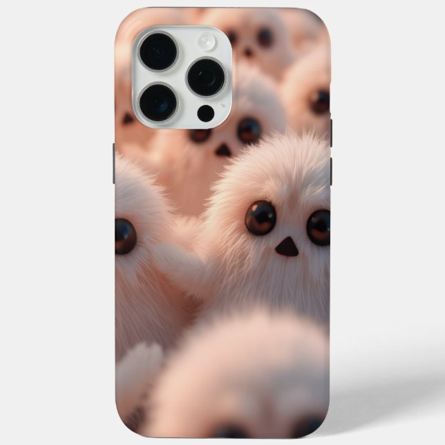 Funda De Case-Mate Para iPhone Fluffy Friends Phone Case (Reverso )