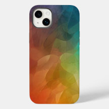 Flujo de color abstracto en formas