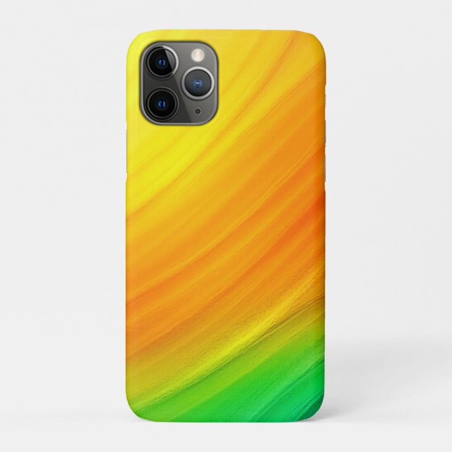 Funda De Case-Mate Para iPhone Flujo de degradado de Sunset (Reverso)