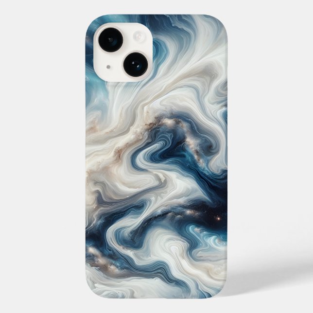 Funda De Case-Mate Para iPhone Flujo de nebulosa (Reverso )