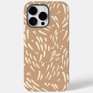 Funda Para iPhone 14 Pro Max De Case-Mate Flujo en Tan y Cream