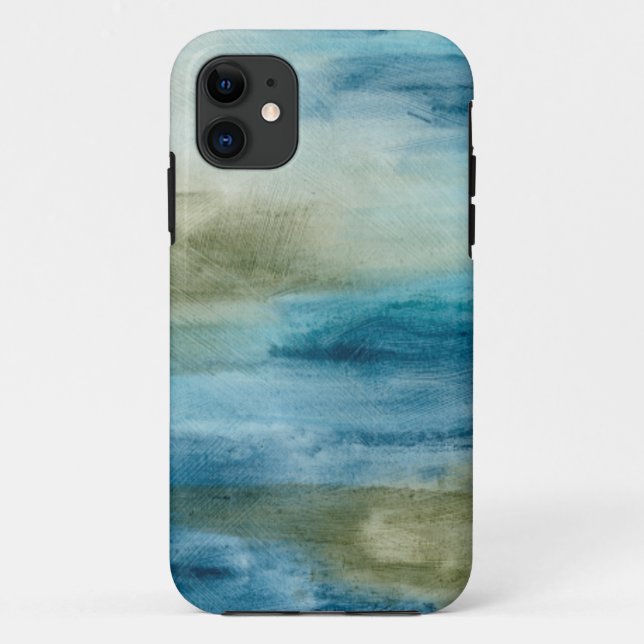 Funda De Case-Mate Para iPhone Flujo oceánico II (Reverso)