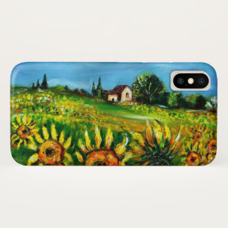 FUNDA PARA iPhone X FLUJOS Y CAMPO EN LA TOSCANA