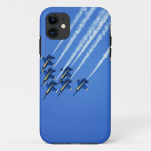 Funda Para iPhone 11 Flyby de los ángeles azules durante la semana 2 de