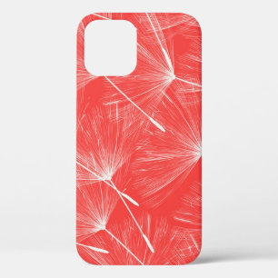 Funda Para iPhone 12 Flying Dandelion Semilla Fondo Vintage.