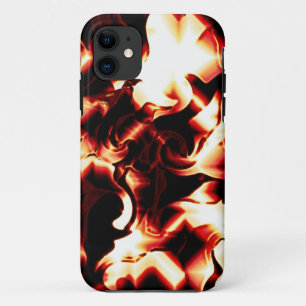 Funda Para iPhone 11 Fogata tallada en fondo oscuro