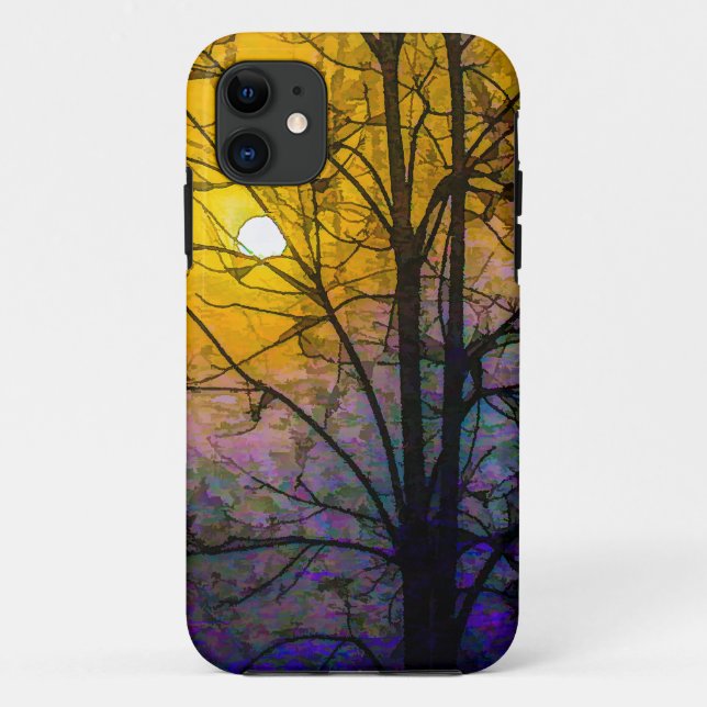 Funda De Case-Mate Para iPhone Foggy Sunset (Reverso)