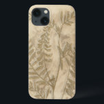 Funda Para iPhone 13 Foliage dorado I<br><div class="desc">Floral</div>
