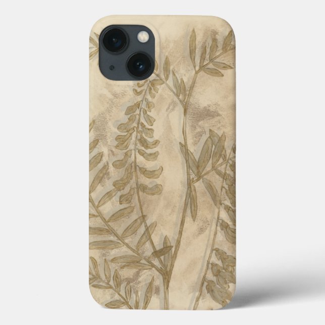 Funda De Case-Mate Para iPhone Foliage dorado I (Reverso)