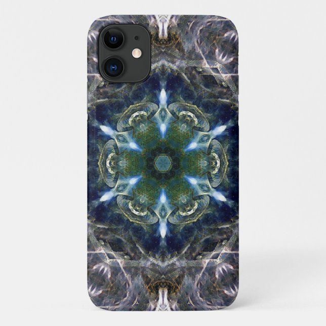 Funda De Case-Mate Para iPhone Folk Mandala (Reverso)