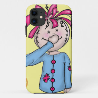 Funda Para iPhone 11 Folk Rag Doll Personalizado