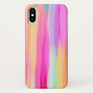 Funda Para iPhone X Fondo abstracto coloreado pastel #10
