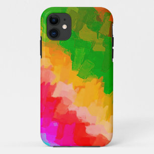 Funda Para iPhone 11 Fondo abstracto de color de agua #7