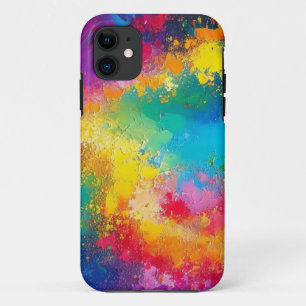 Funda Para iPhone 11 Fondo abstracto de color de fantasía