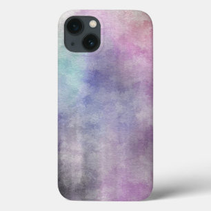 Funda Para iPhone 13 fondo abstracto de la acuarela del arte en el