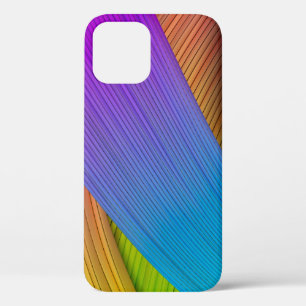 Funda Para iPhone 12 Fondo abstracto de la ola. ilustracion 3D.3d, 3d i