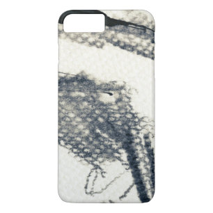 Funda Para iPhone 8 Plus/7 Plus Fondo abstracto del grunge, textura de la tinta. 3