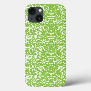 Funda Para iPhone 13 fondo abstracto verde y blanco