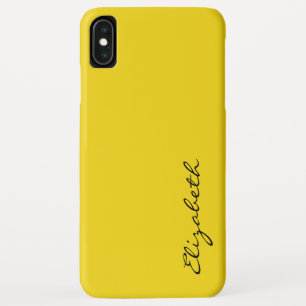 Funda Para iPhone XS Max Fondo amarillo claro
