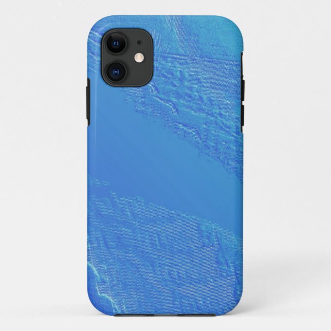 Funda De Case-Mate Para iPhone Fondo azul (Reverso)