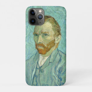 Funda Para iPhone 11 Pro Fondo azul del autorretrato de Vincent Van Gogh
