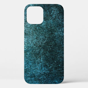 Funda Para iPhone 12 Fondo azul oscuro que es una superficie áspera. ab