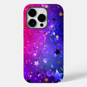 Funda Para iPhone 14 Pro De Case-Mate Fondo azul rosa brillante