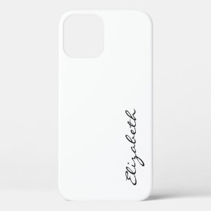 Funda Para iPhone 12 Pro Fondo blanco sencillo