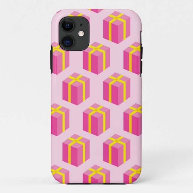 Funda De Case-Mate Para iPhone Fondo con los regalos (Reverso)