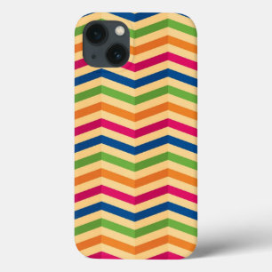 Funda Para iPhone 13 Fondo con rayas en retro