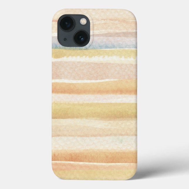 Funda De Case-Mate Para iPhone Fondo de arte acuarela, textura (Reverso)