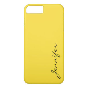 Funda Para iPhone 8 Plus/7 Plus Fondo de color amarillo bananero