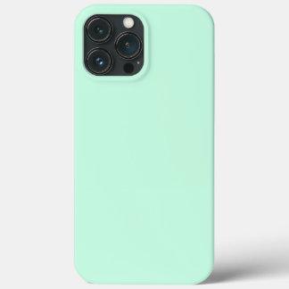 Funda Para iPhone 13 Pro Max Fondo de color azul Aero