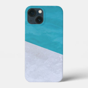 Funda Para iPhone 13 Mini Fondo de color azul gratis