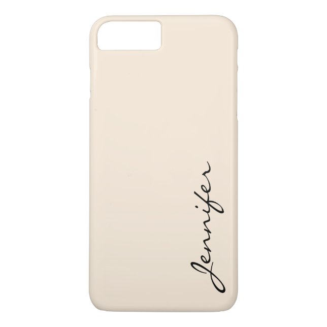 Funda De Case-Mate Para iPhone Fondo de color blanco antiguo (Reverso)