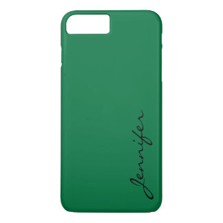 Funda Para iPhone 8 Plus/7 Plus Fondo de color verde de Dartmouth