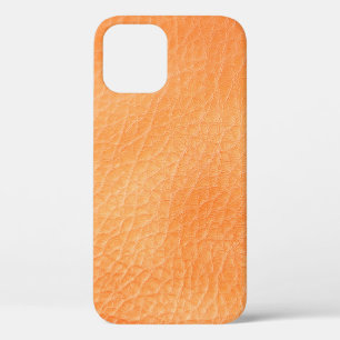 Funda Para iPhone 12 Fondo de cuero marrón. abstracto, accesorios,