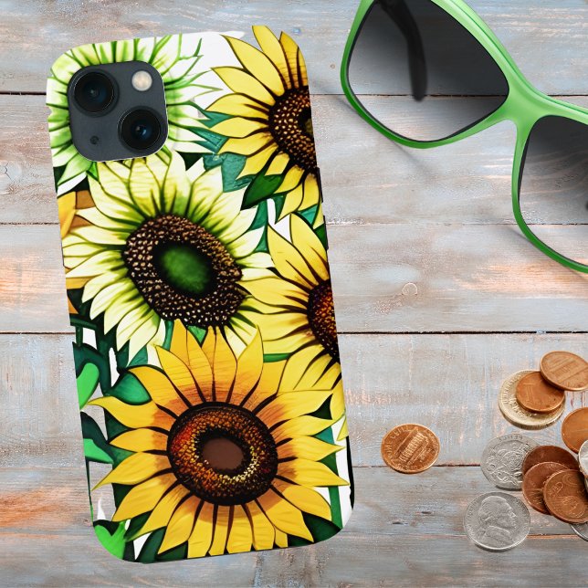 Funda De Case-Mate Para iPhone Fondo de escritorio de girasol (Subido por el creador)