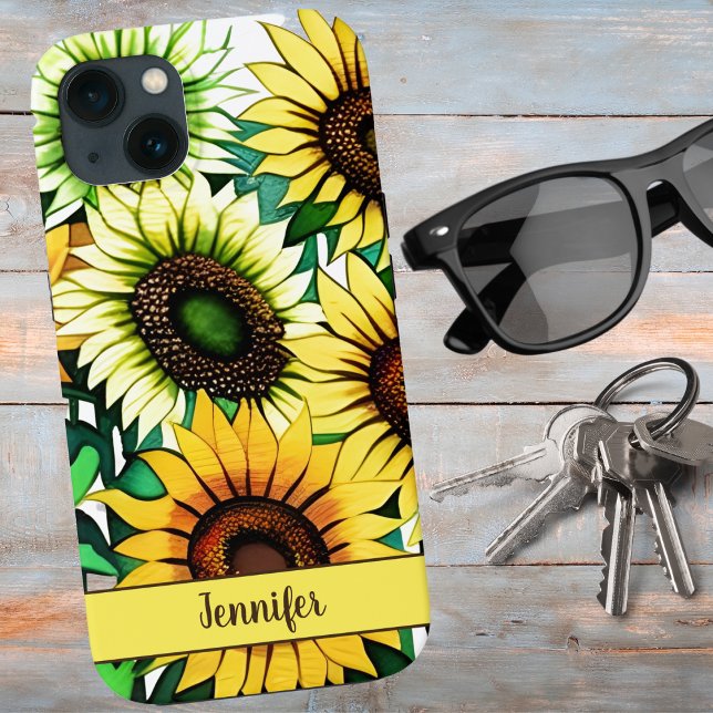 Funda De Case-Mate Para iPhone Fondo de escritorio de girasol (Subido por el creador)