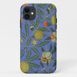 Funda Para iPhone 11 Fondo de escritorio William Morris Pomegranate