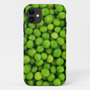 Funda Para iPhone 11 Fondo de Guisantes Verdes
